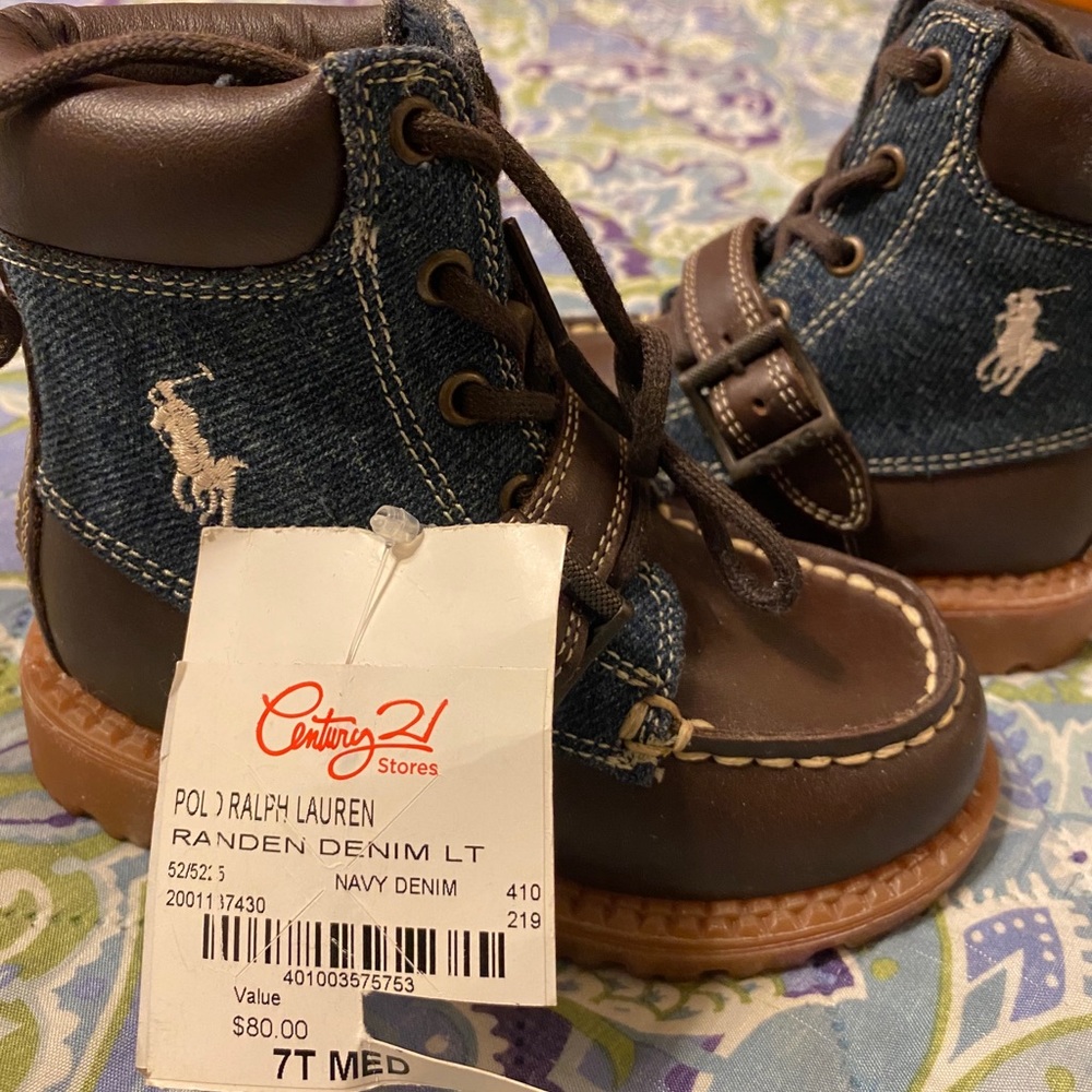(NEW) POLO RALPH LAUREN WINTER BOOTS FOR TODDLER
